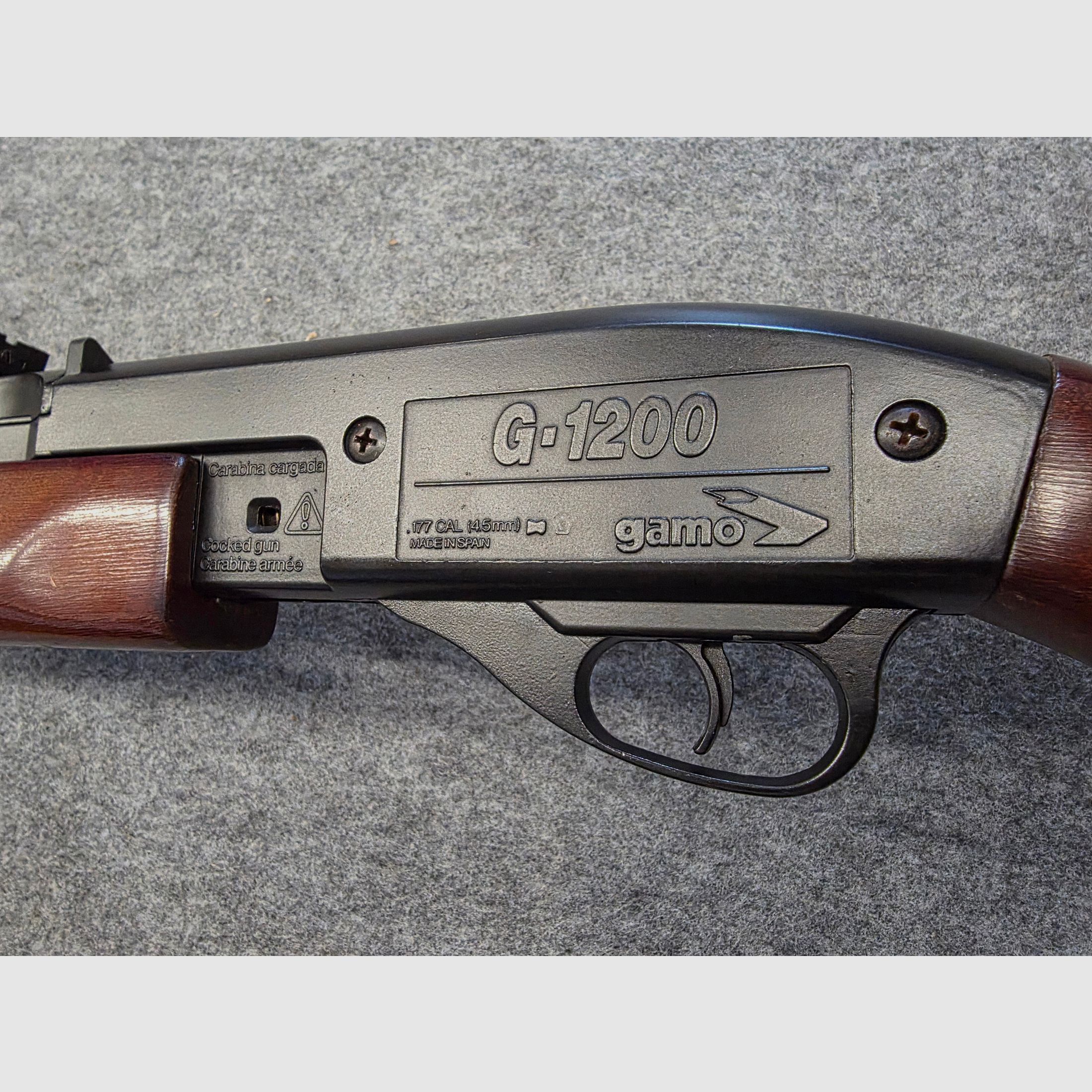 Gamo 1200 Vorderschaft Repetierer CO2 Gewehr Kal. 4,5mm Diabolo