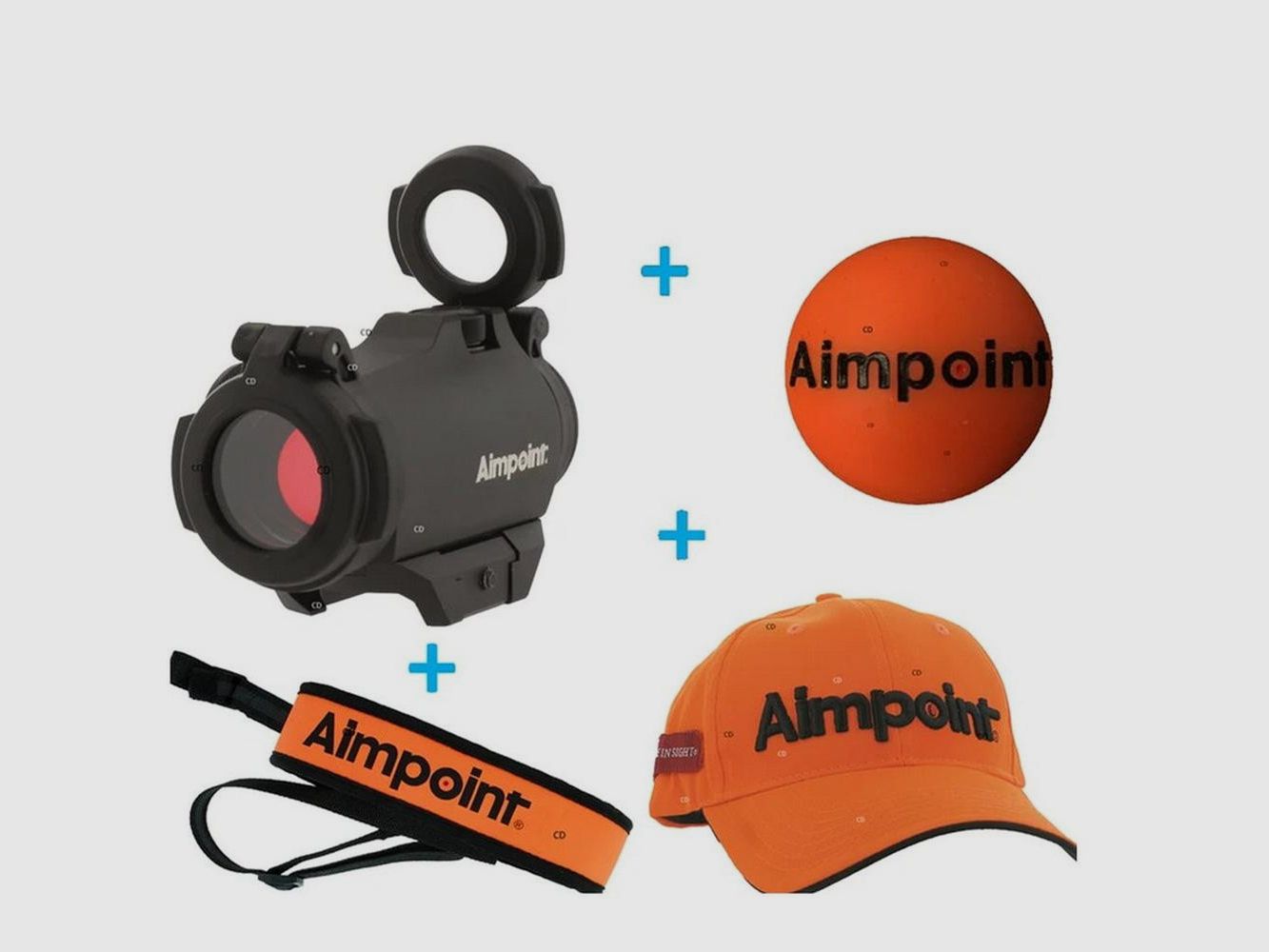 Aimpoint Micro H2 4 MOA Red Dot Sight - Compact and Robust - Long Battery Life - Precision and Speed of Shooting, image 3 of 5