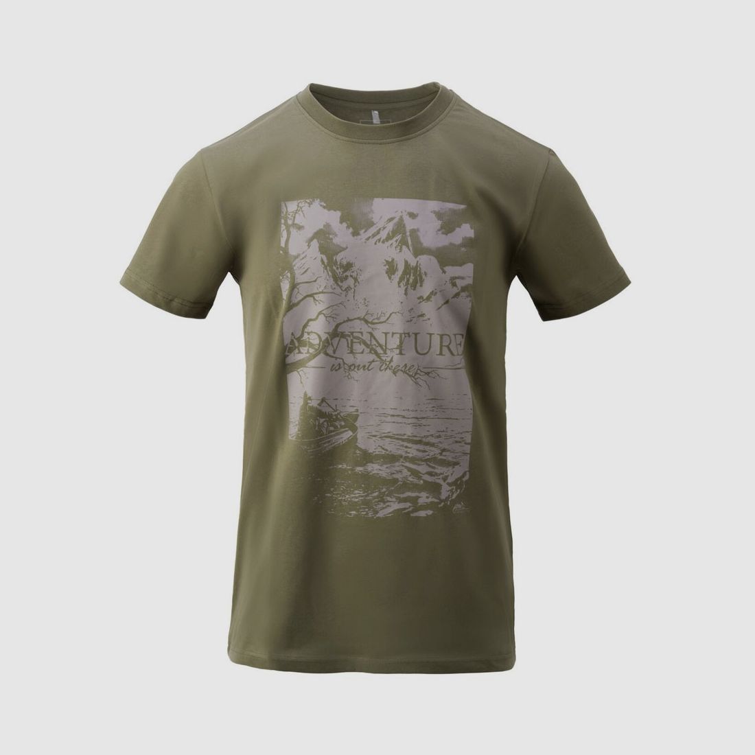 HELIKON TEX MOTTO T-SHIRT  ADVENTURE IS OUT THERE DARK AZURE