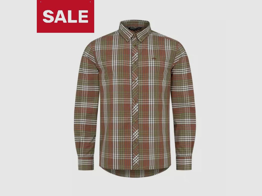 Blaser Lambert – Chemise en lin – à carreaux avec 25 % de réduction, image 1 sur 5