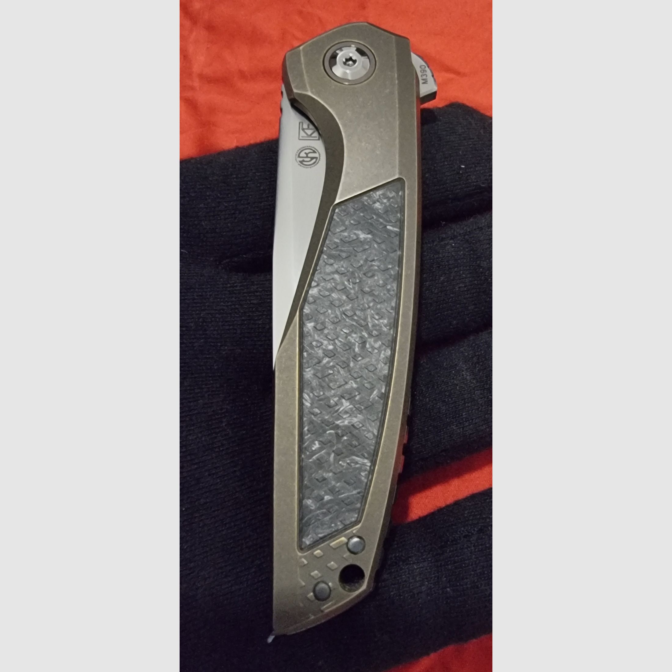 CKF Switch #257 – Tuff Knives – Beperkt 333 – M390 – Volledig titanium – nieuw