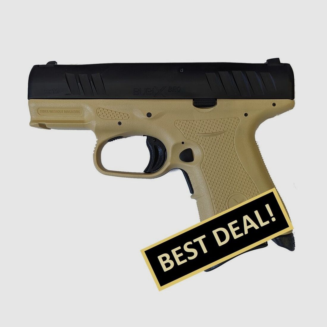 BubiX BRO 9mm Luger 9 mm Subcompact Pistool