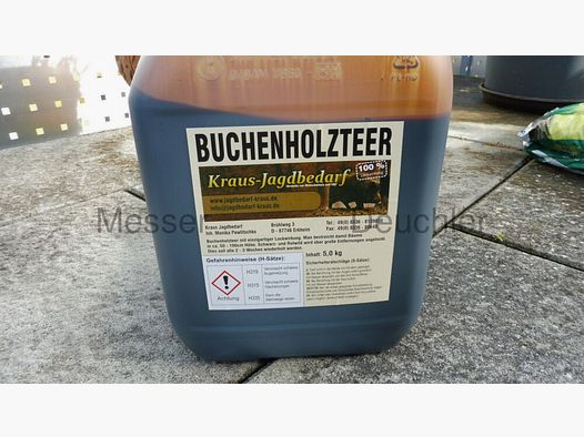 Buchenholzteer 5 Liter Eimer