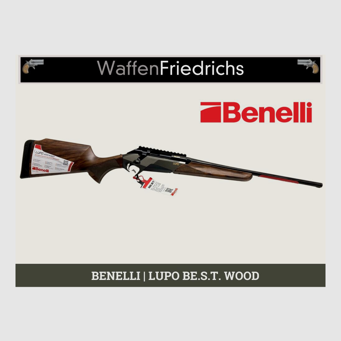 BENELLI	 LUPO BE.S.T. WOOD | 51cm LL - Waffen Friedrichs