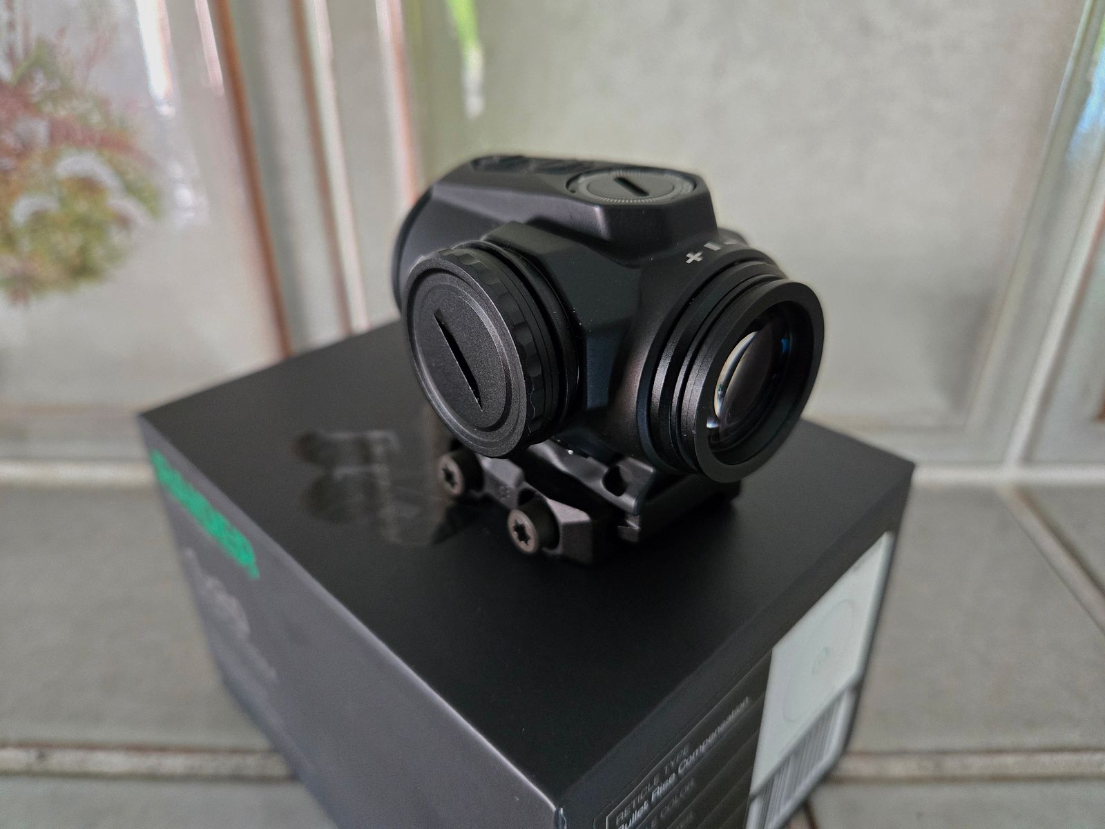 Swamp Fox RAIDER 1X Mikroprismen-Visier mit grünem BRC-Absehen, schwarz neuwertig Rechnung