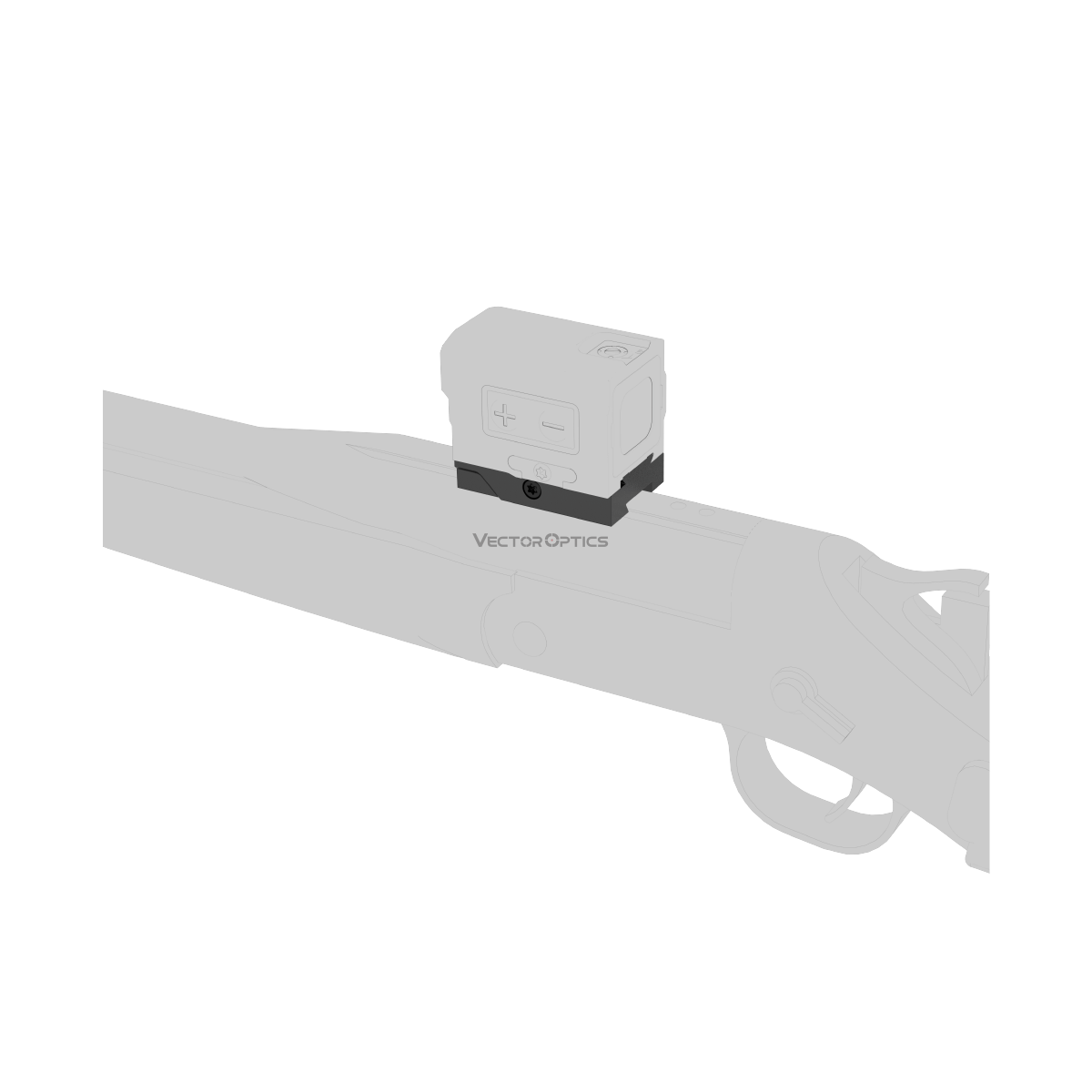 Montage Vector Rotpunkt SCRD-63 – Schwalbenschwanz – niedrig – 46 mm, Bild 8 von 10