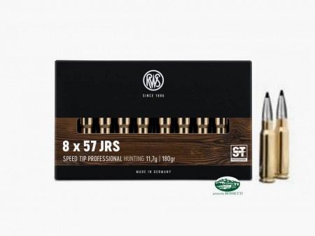 RWS Munizioni cal.8x57 JRS s-tip pro 180gr