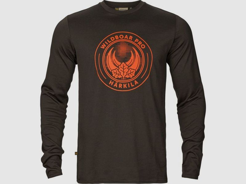Härkila Game L/S T-Shirt Shadow Brown Wildboar, image 1 of 2
