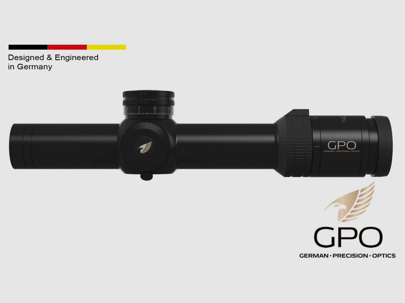 GPO Zielfernrohr Tac 1-8x24i HSi