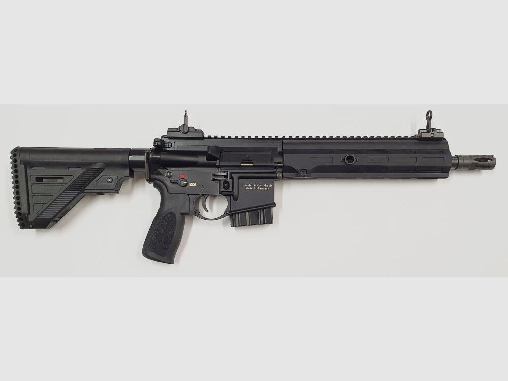 Heckler&Koch MR223 A3 Slimline 11" SPORT Sonder-Edition, Schwarz .223Rem Black BKA-Bescheid