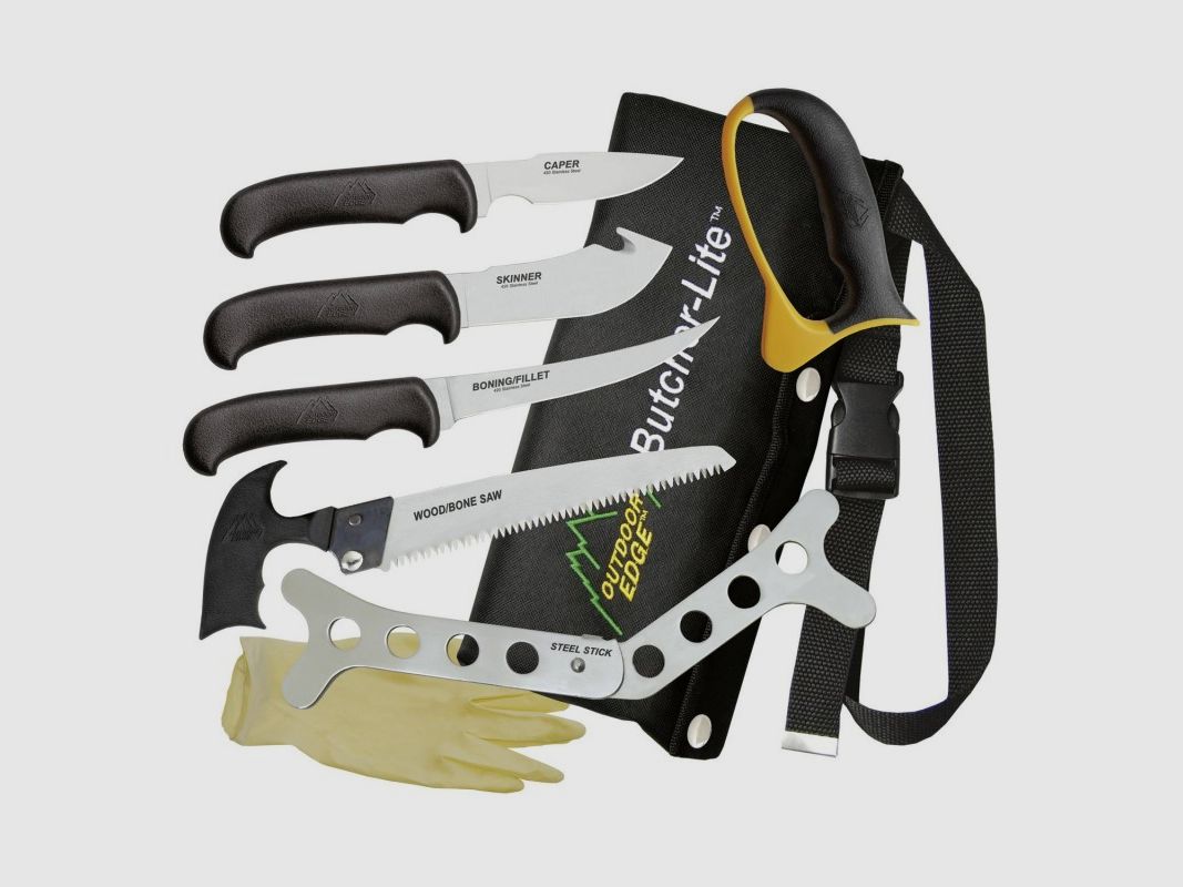 Kit zur Schlachtung Outdoor Edge Butcher Lite 8-tlg. Messer Set, Bild 1 von 2