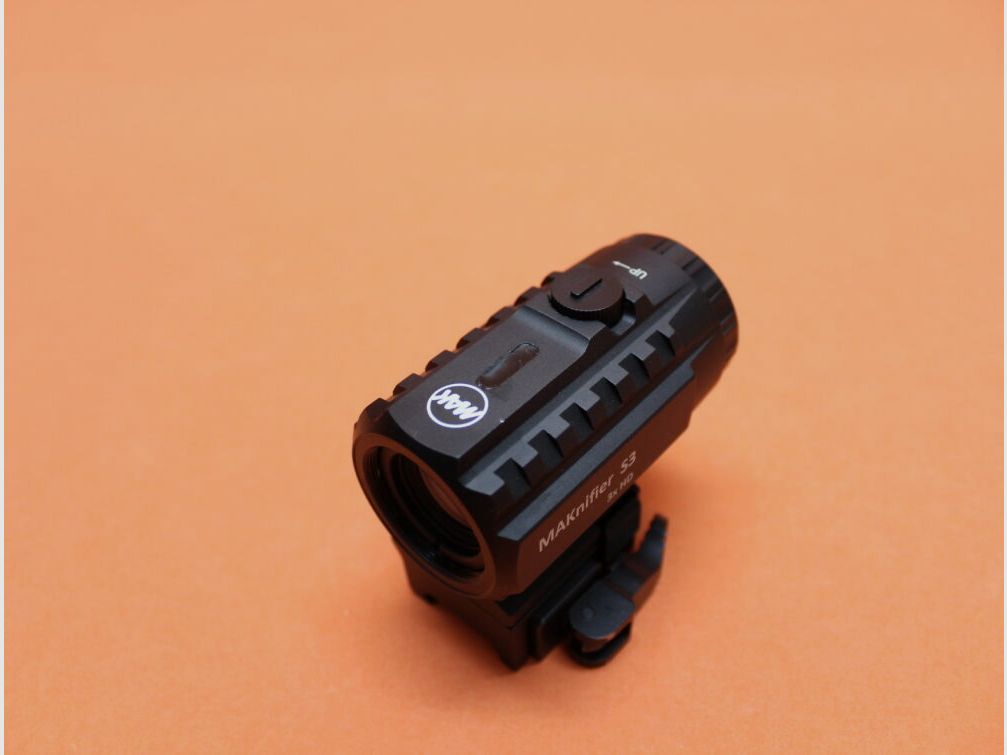 MAK. MAK Magnifier MAKnifier S3 Vergrößerungsmodul 3x für Leuchtpunktvisier/ MAKflip QD-Montage