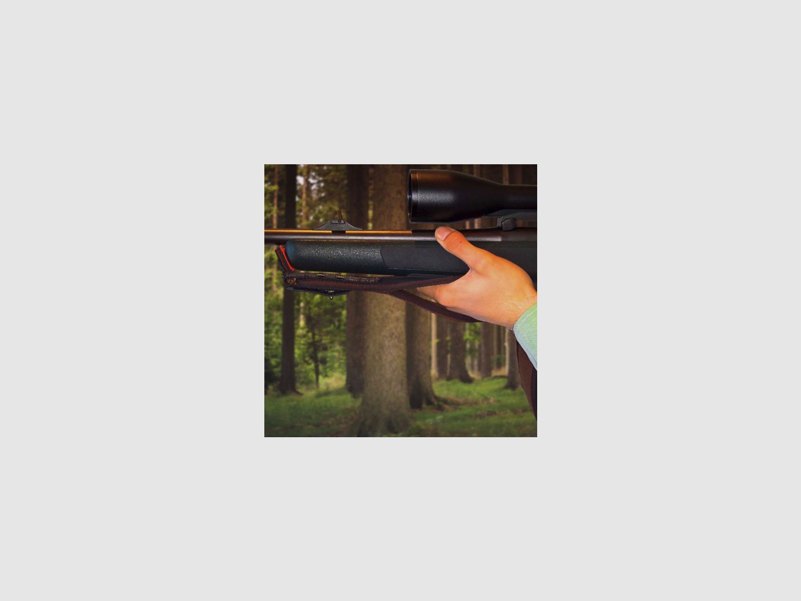 NIGGELOH Gewehrgurt PULL mit SV Schwarz