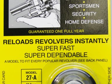 HKS Speedloader 27-A 27A für Smith & Wesson Revolver S&W .38 Spe .357 Mag. 6-Schuss Modell 27 & 28
