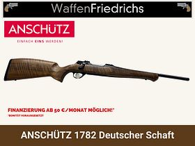 ANSCHÜTZ 1782 Deutscher Schaft - LL 47cm - Premium Holzklasse - WaffenFriedrichs