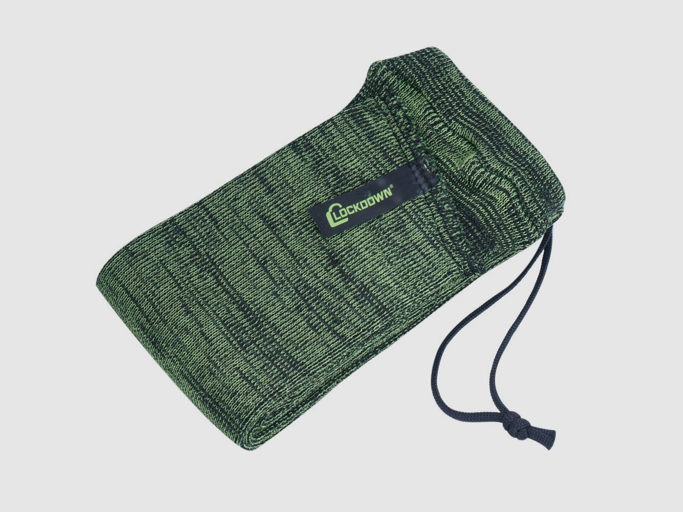 Lockdown - Gewehr / Schrotflinte Gun Cover Socke - 4'' x 54'' - Schwarz / Grün - 1099391, Bild 3 von 3