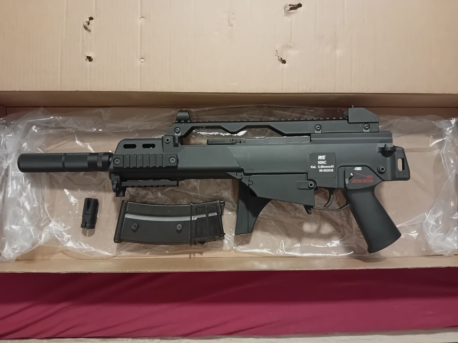 Wei-ETech Mod. 39C Open-Bolt Gas-Blow-Back Softair