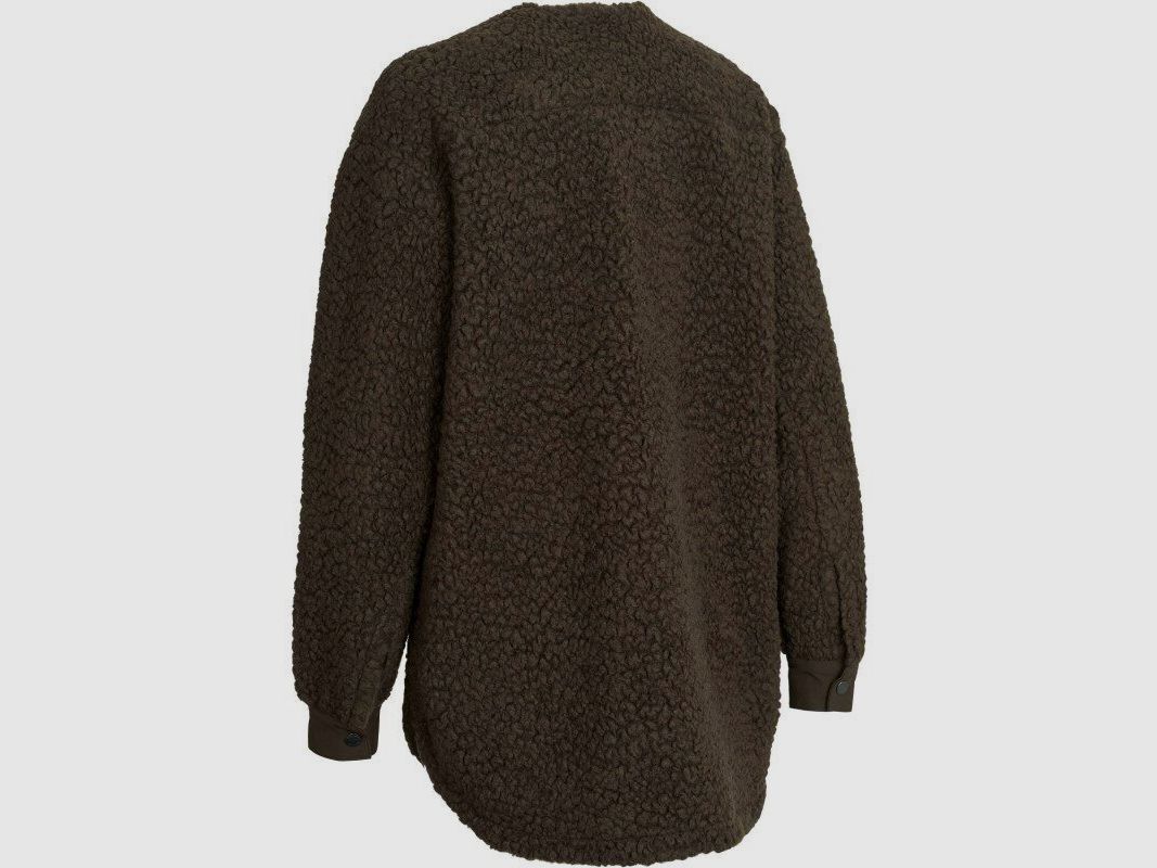 Northern Hunting Damen Wollhemdjacke Ragnhild Dark Green