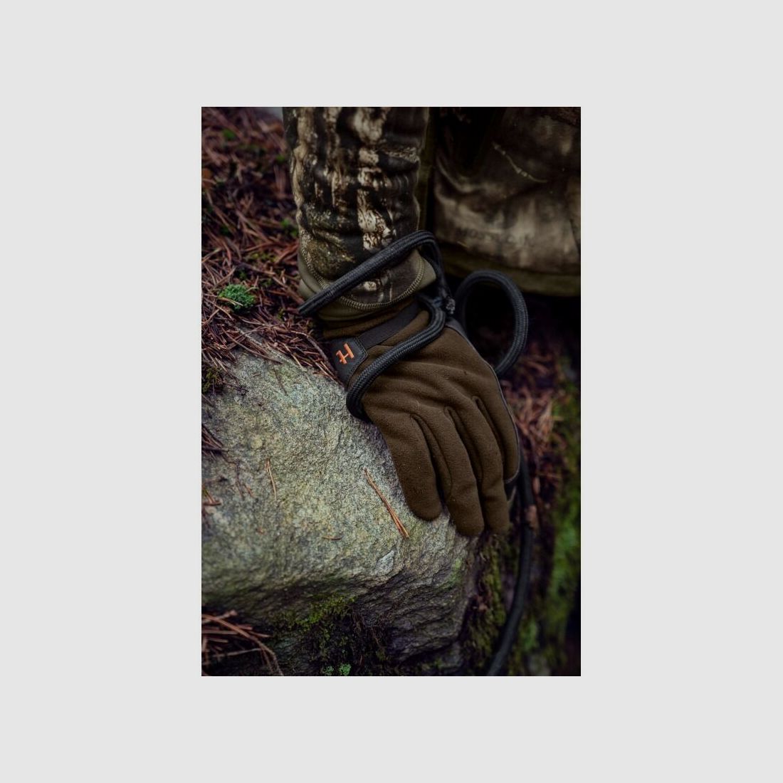 Härkila Handschuhe Wildboar Pro Willow green/Shadow brown
