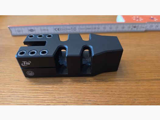 Toni System muzzle brake voor Beretta 1301 Competition zwart
