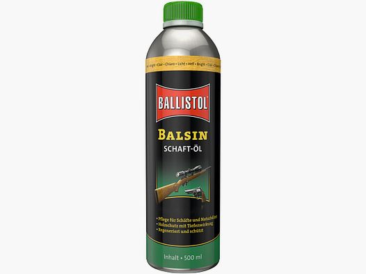 BALLISTOL Balsin shaft oil – light (500 ml can)