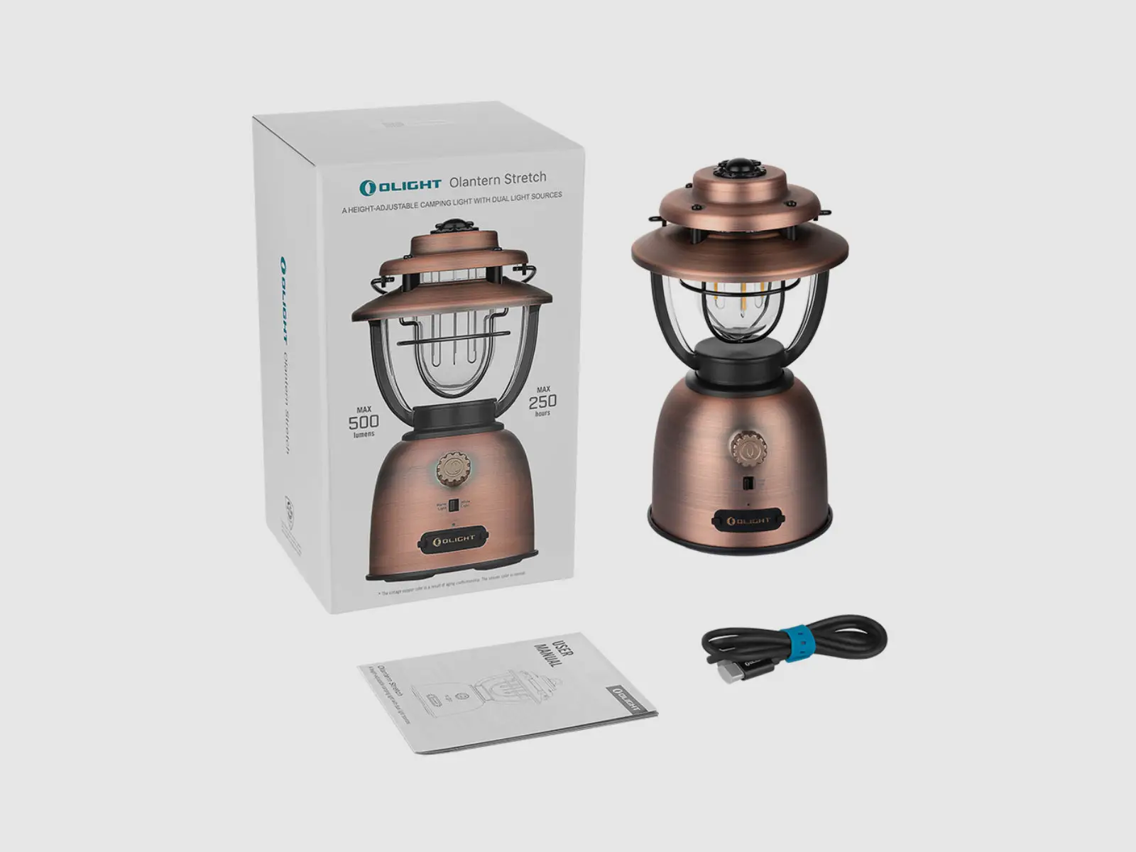 Campinglampe mit höhenverstellbarem Olantern Stretch Olight, Bild 5 von 5