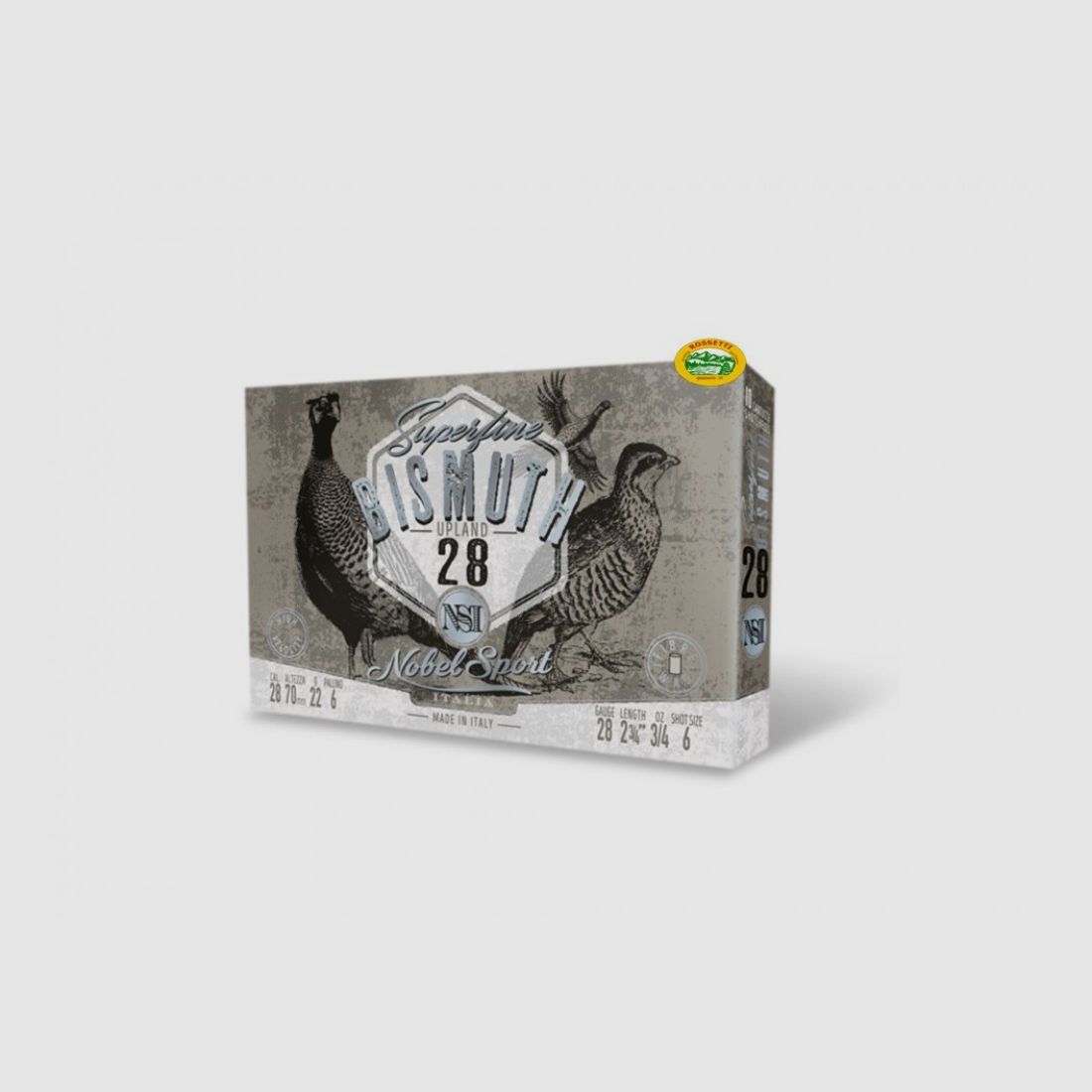 NOBEL Patronen Super Fine Bismuth Upland Kal.28 gr.22 p.6 bleifrei