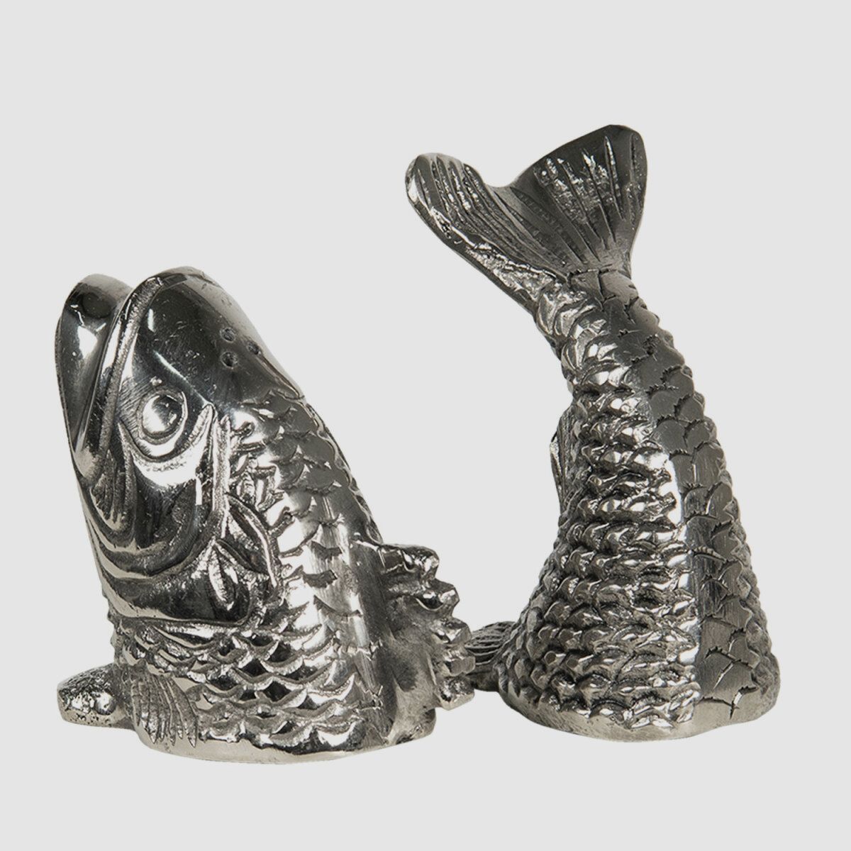 Lovergreen Accessoires Motiv Salz- und Pfefferstreuer als Fischkopf und Fischschwanz