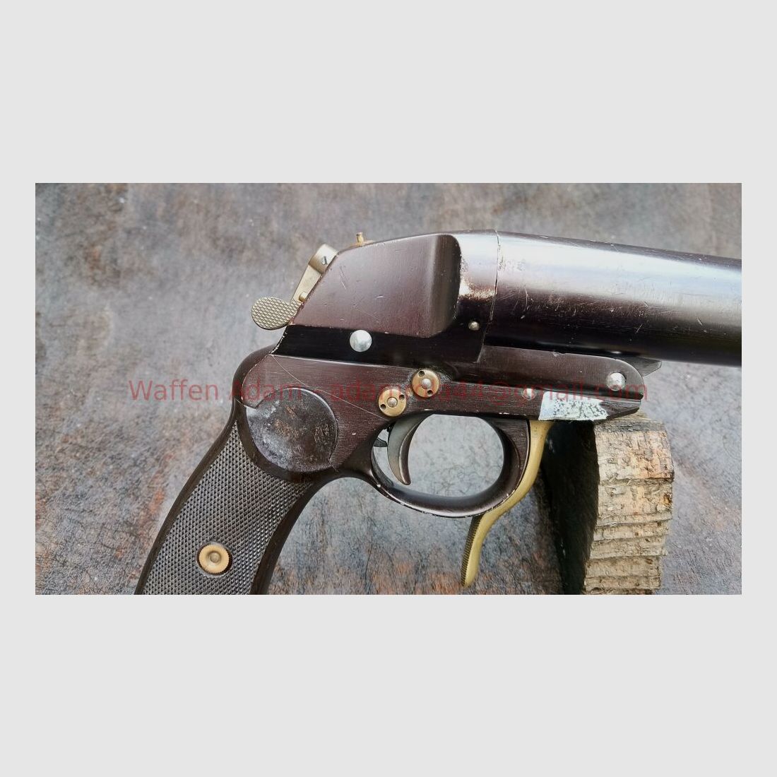 Emil Eckold, Suhl 1941 Fliegerleuchtpistole Mod. Fl.24483, Bild 3 von 6