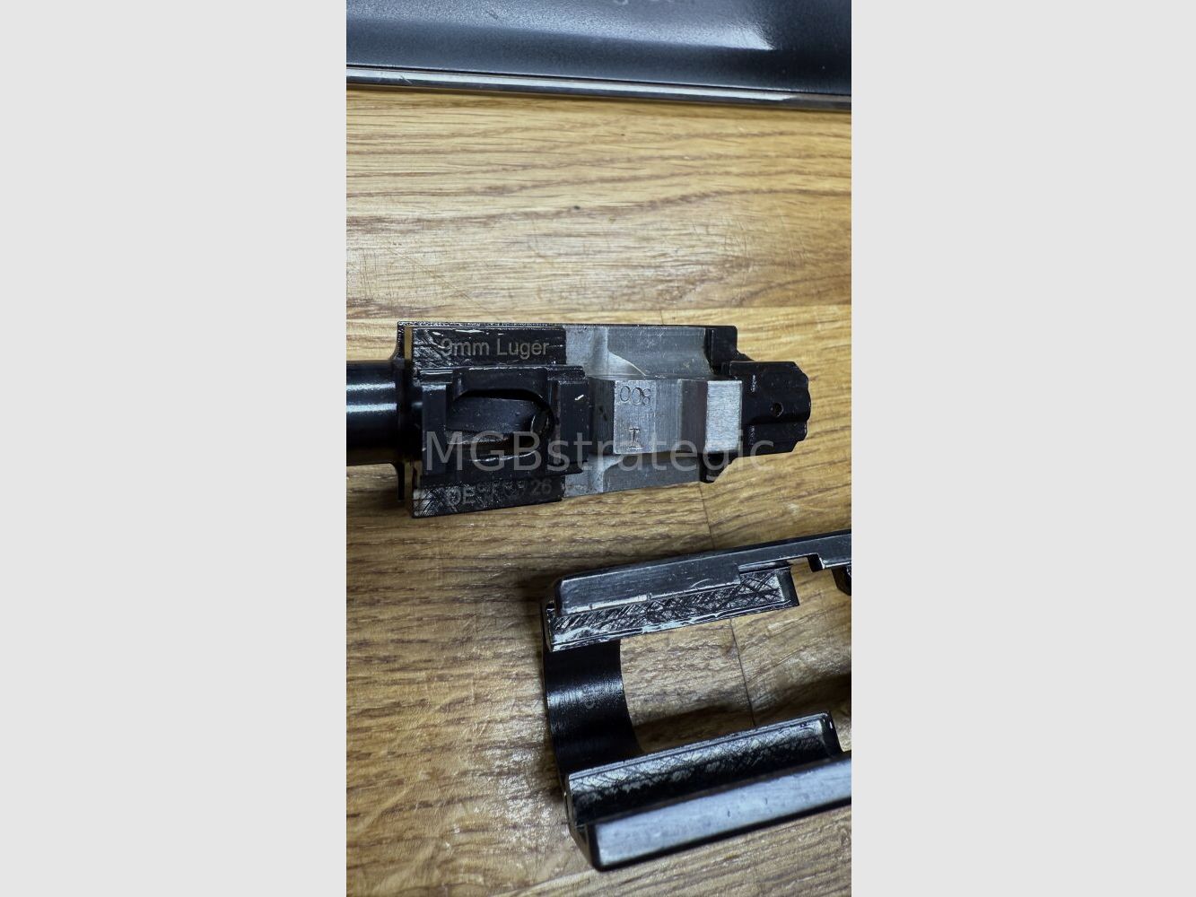 P 38 ac 43 - semi-automatic pistol 9mm Luger - Wehrmacht matching number - WaA acceptance / P38