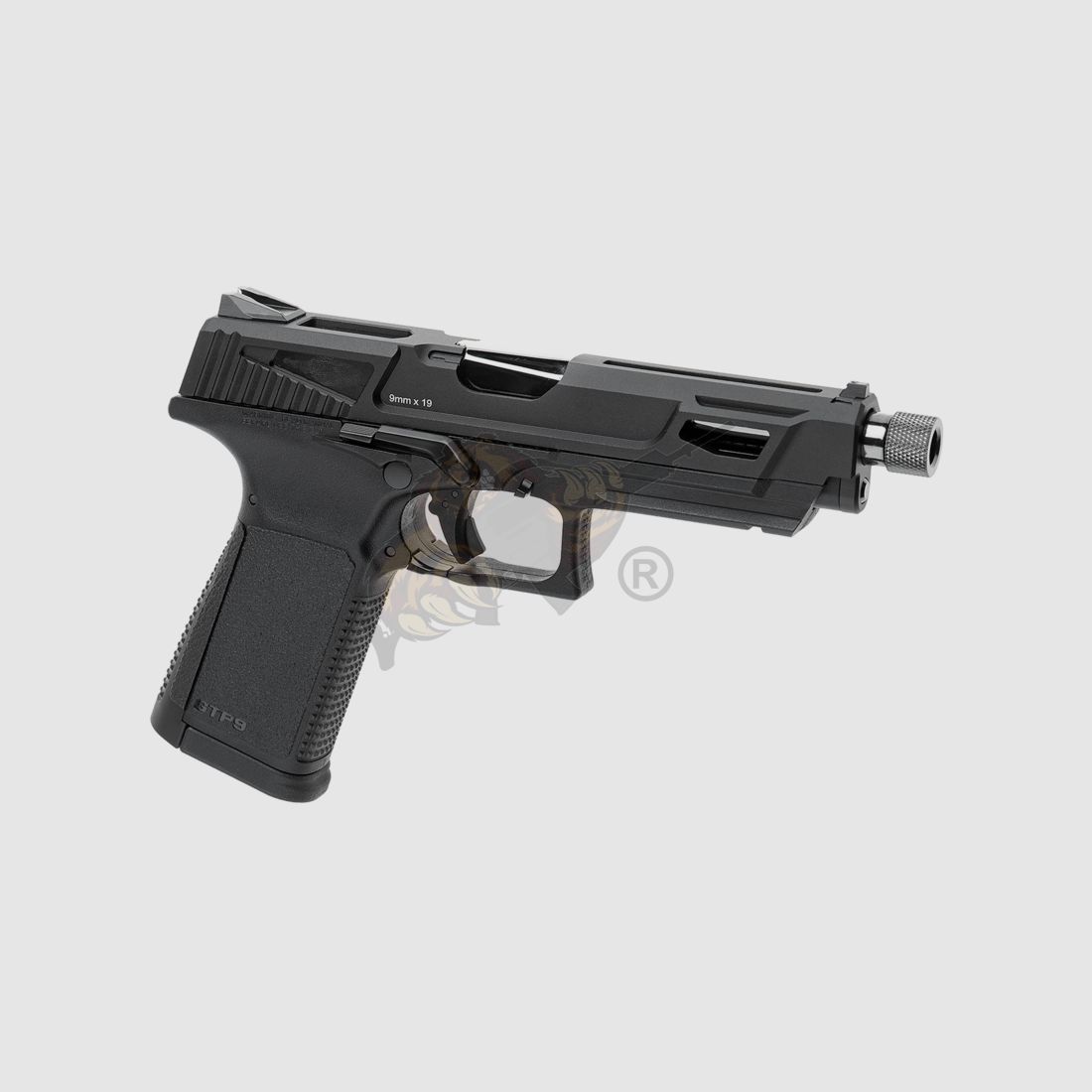 G&G GTP9 MS GBB Airsoft Pistole Metall Version in schwarz -F-