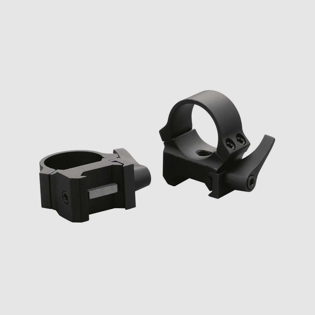 Leupold QRW 2 anelli 25,4 mm alti nero opaco