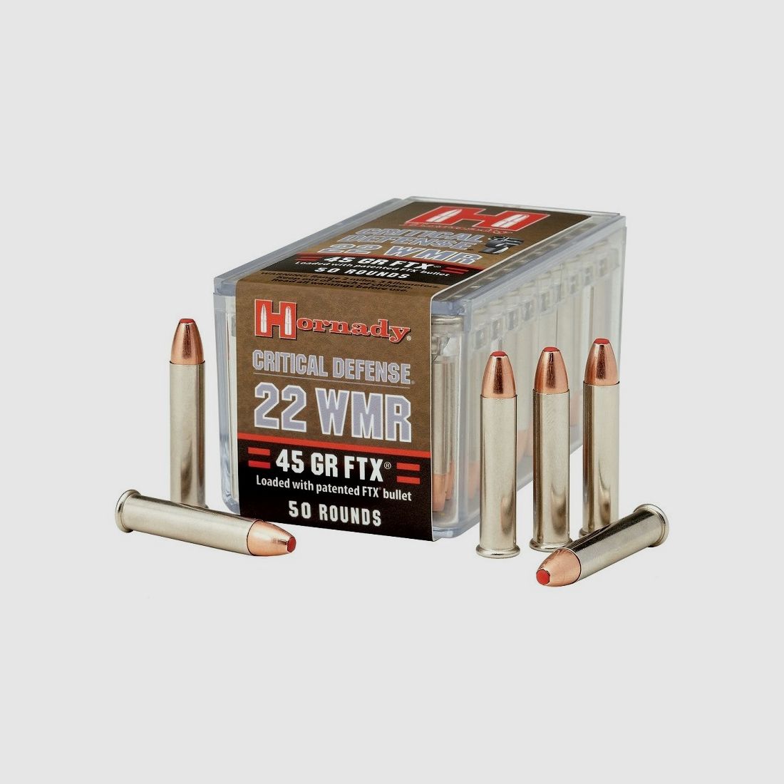 Hornady Critical Defense FTX 22 mag 45 grains (x50)