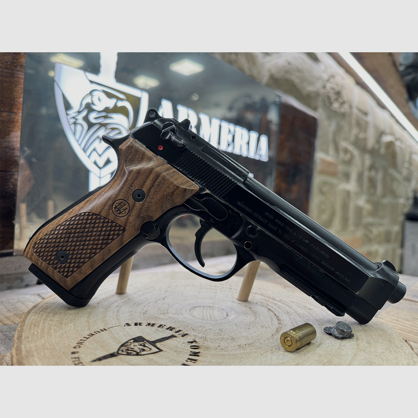 USED – PISTOL – BERETTA MOD. 98A1 cal. 9×21, image 4 of 6