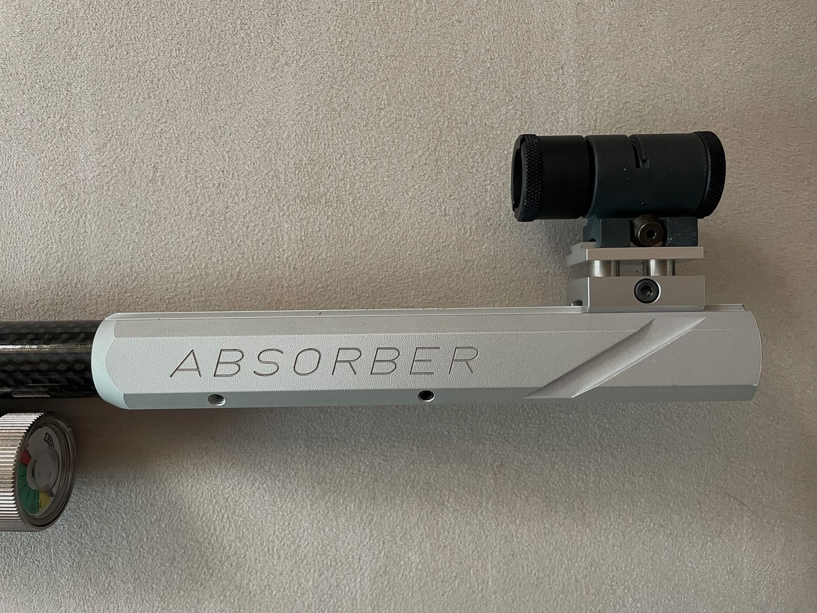 Walther LG300 XT Alutec SOMO ICE | MEC maintenance 03/24 | Aluminum cartridge TÜV 2034 | T-slot rail | Top set in case
