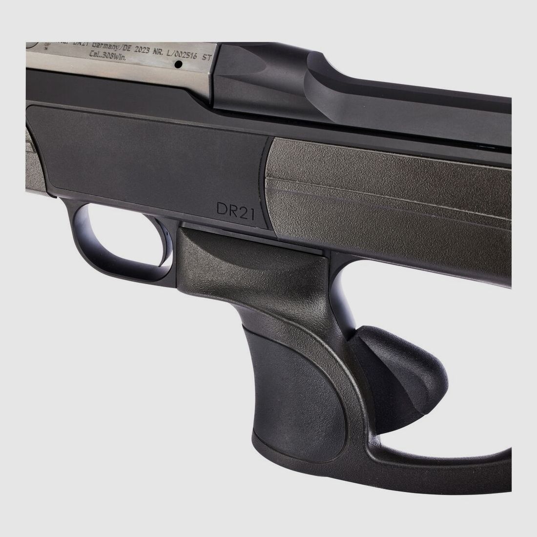 Carabine à répétition Dentler DR21 avec rail de base capuchon fixe 365 mm .308 Win.