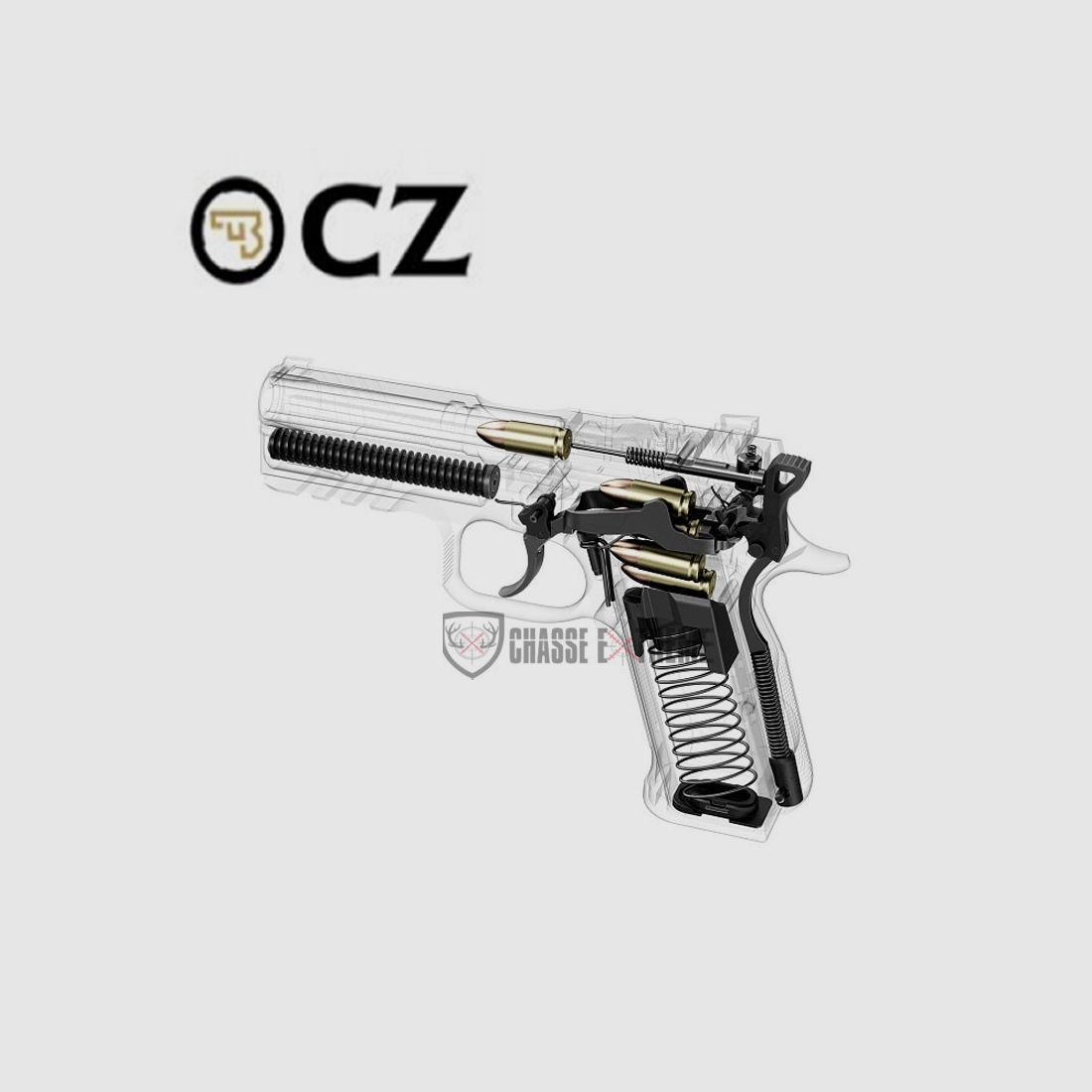 Pistolet CZ Shadow 2 Compact Carry Cal 9x19, image 9 sur 9