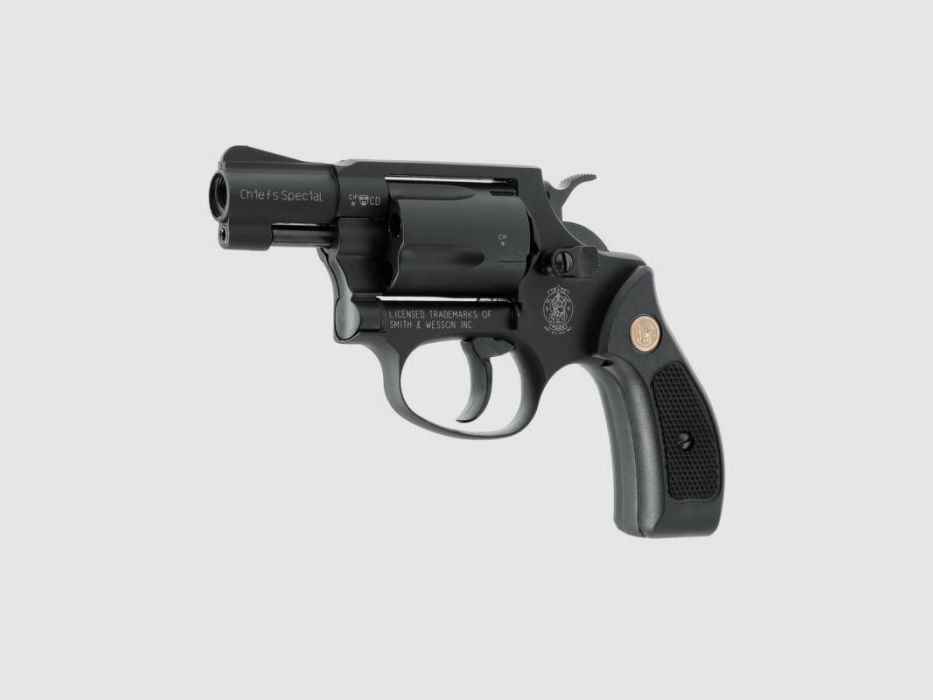 Smith & Wesson Gas Revolver Chiefs Special Blued 9mm RK 5 Shots, image 3 of 12