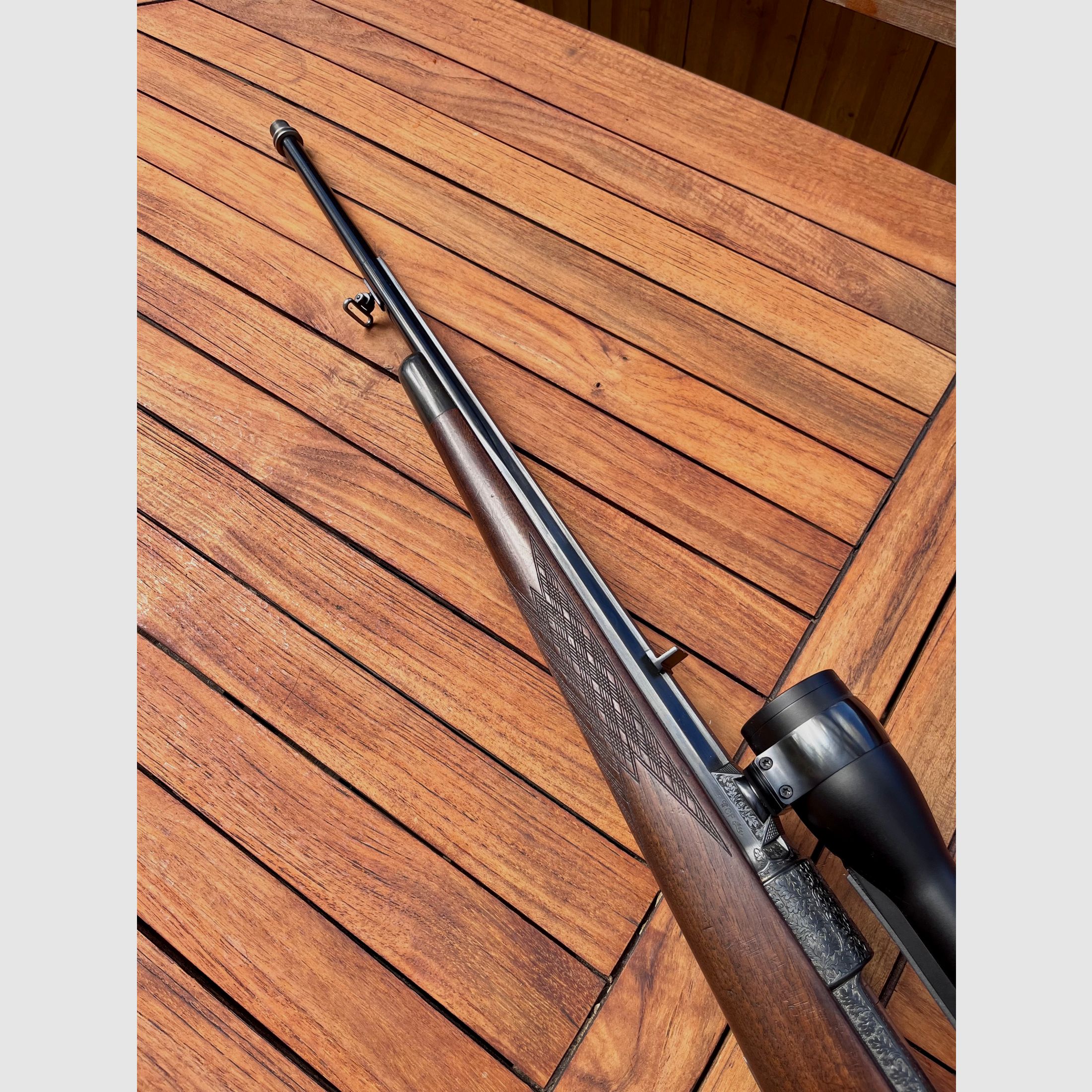 Full engraving Mauser 98 incl. Swarovski Z6i 1.7-10x42, immagine 5 di 5
