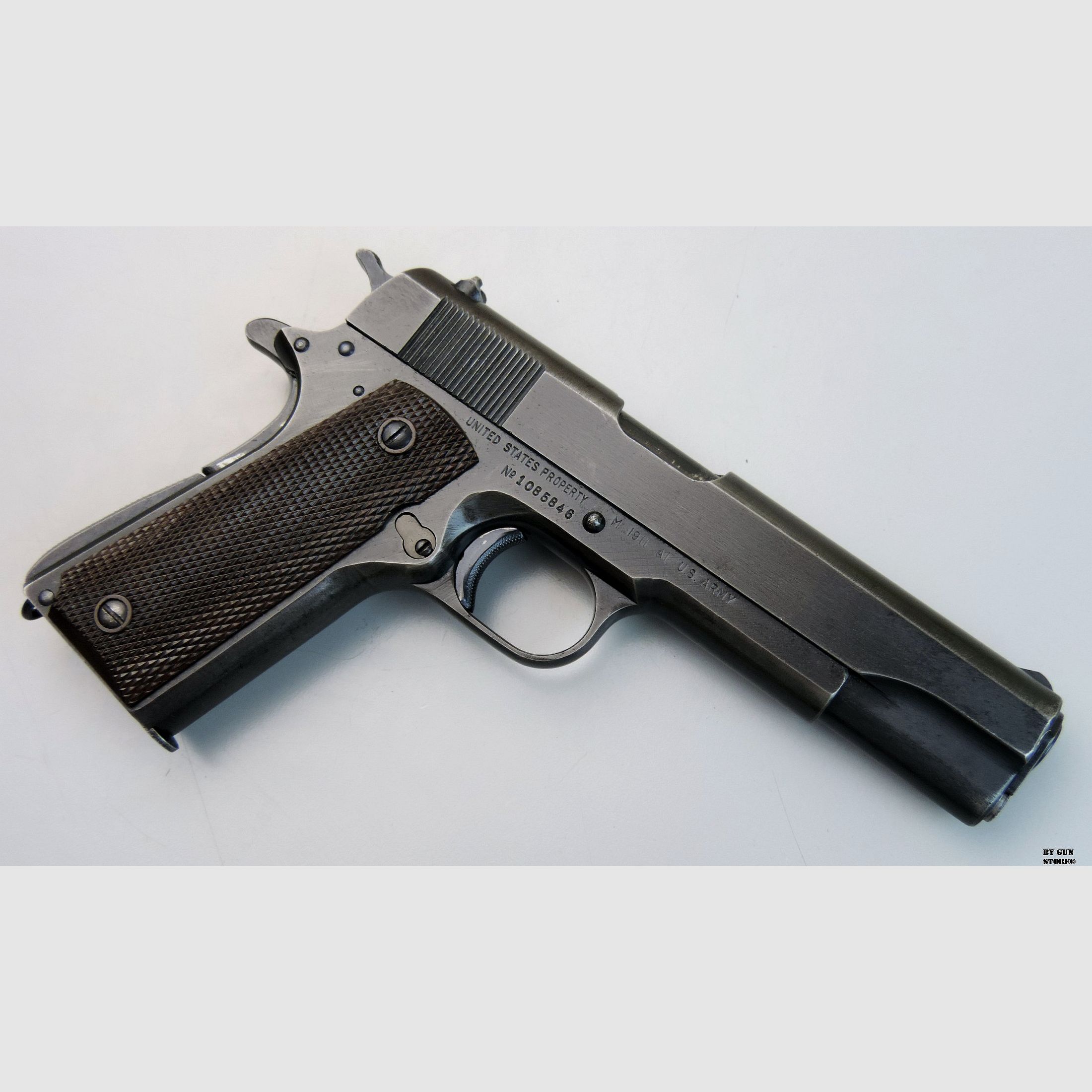Pistol Union Switch & Signal Co. mod. 1911A1 cal. 45 Acp matr. 1085846, image 4 of 22