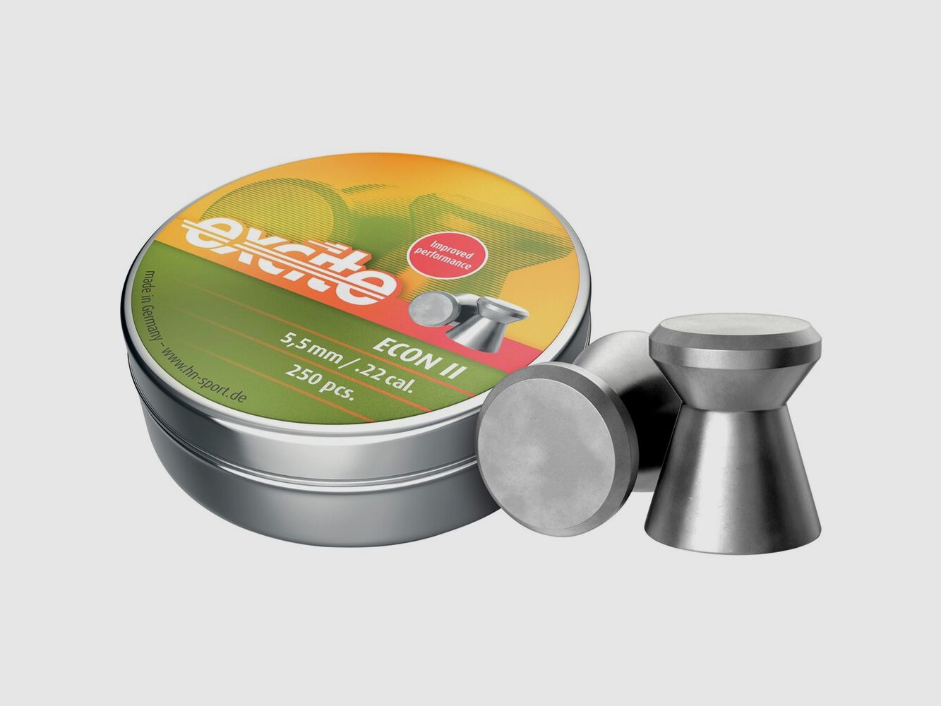 Haendler & Natermann Diabolo Excite Econ II 5,5 mm 0,85 g (kaliber 5,50), afbeelding 2 van 2
