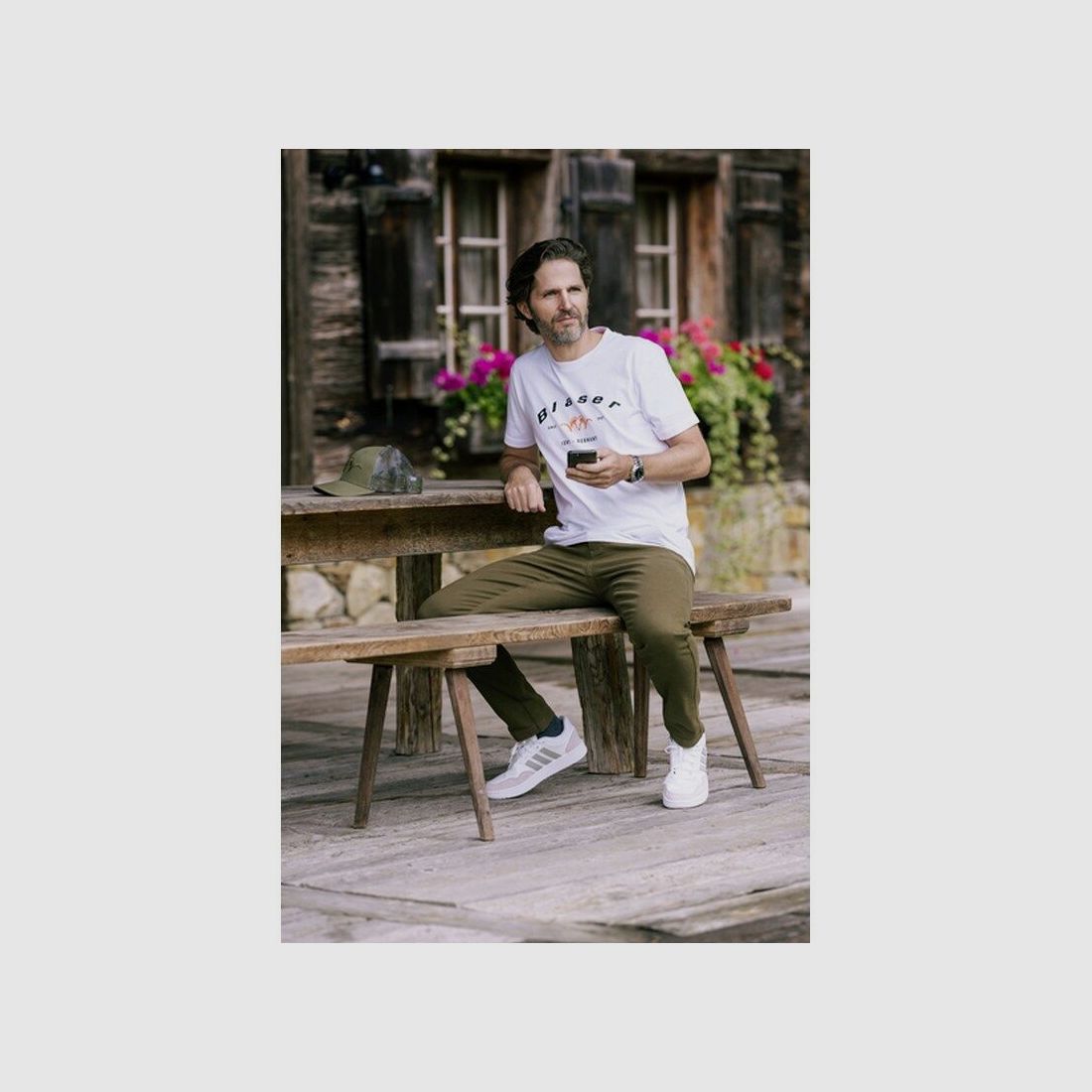 Blaser Herren Chino Denim Stretch Tom