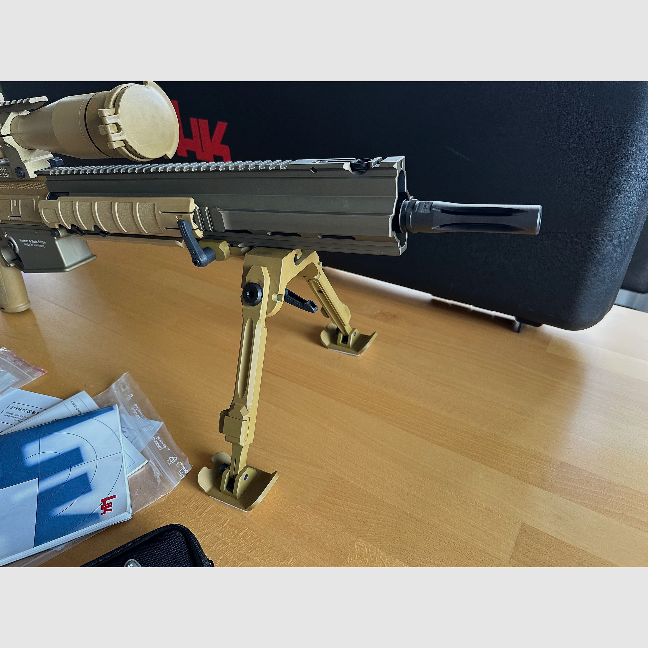 Heckler & Koch G28 Z mit Vollausstattung Selbstladebüchse 308 Win.