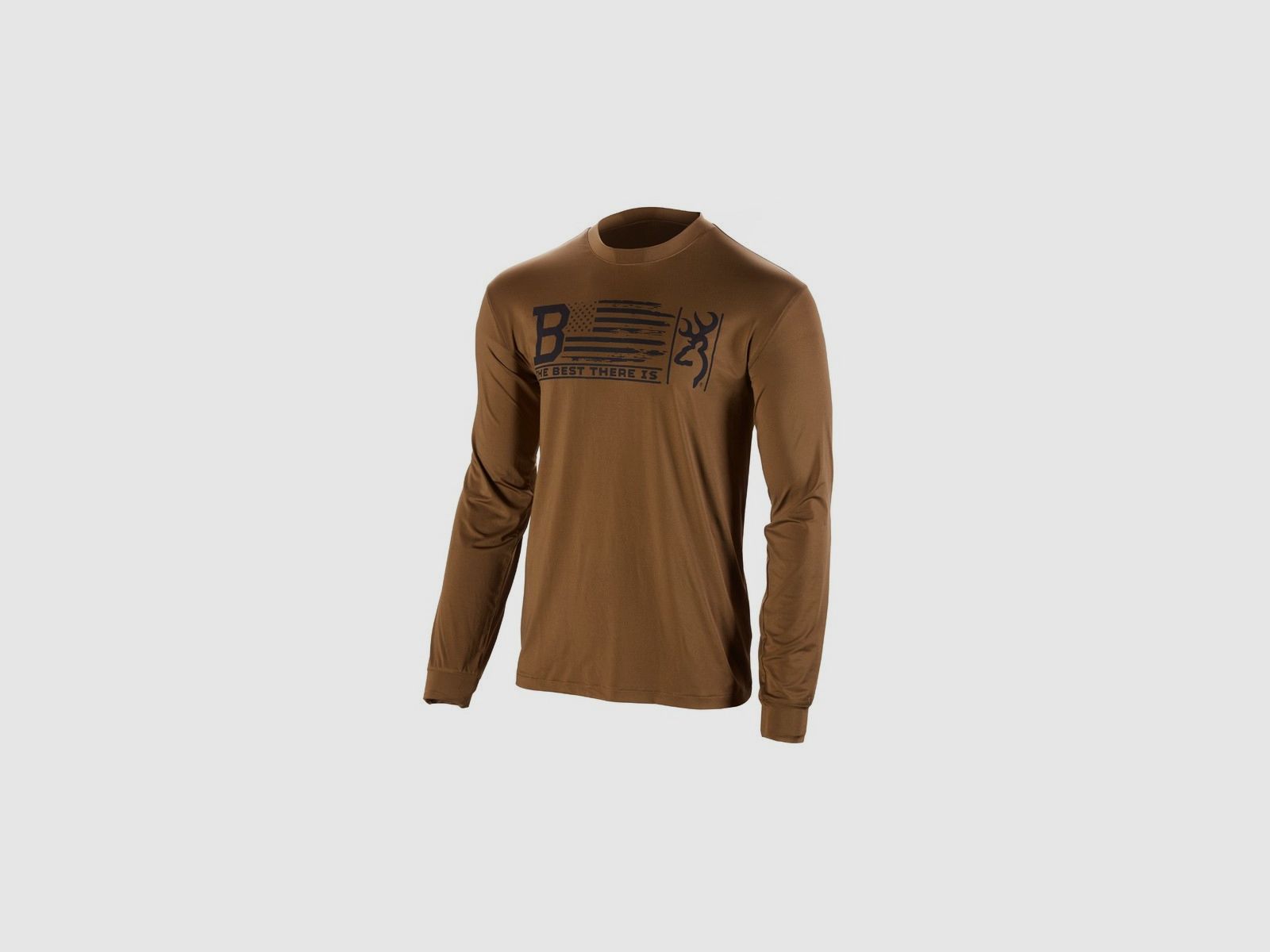 Langarmshirt, Browning, Teamspirit, Militärgrün, XL, Bild 1 von 4