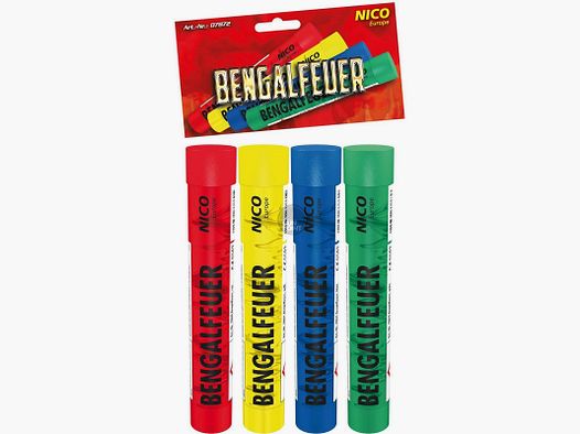 Nico Pyro Bengalfeuer 4er Set - versch. Farben