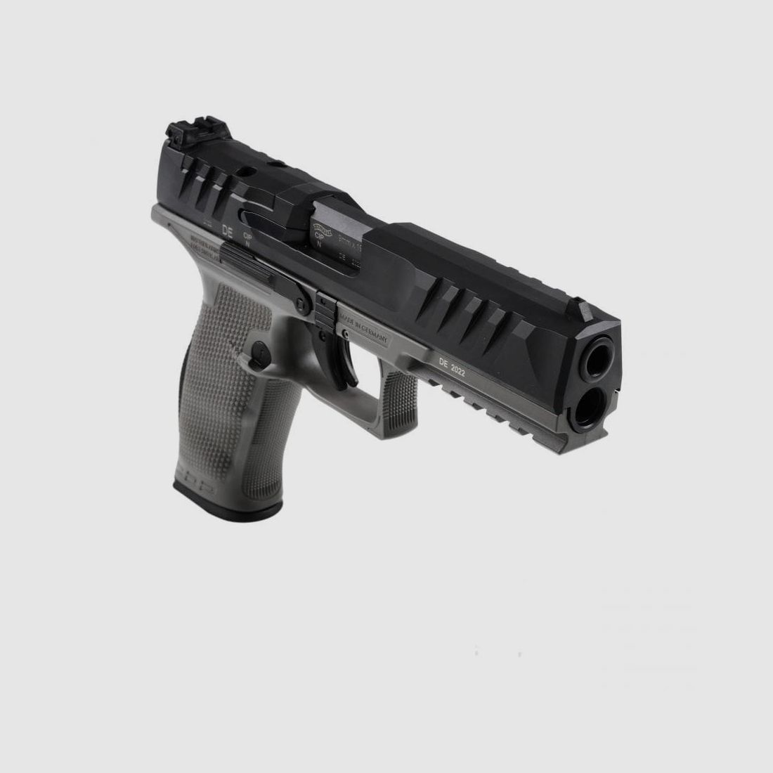 Walther PDP FS 5,0" OR Tungsten Grey pistool 9mm Luger, afbeelding 3 van 11