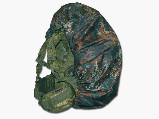 TacGear TacGear Rucksackhülle 130 L - Flecktarn