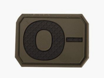 Parche MIL-TEC 3D verde oliva 0-