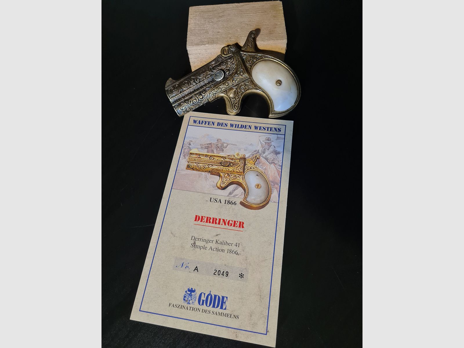 Derringer Kaliber 41 Einfacher Abzug 1866