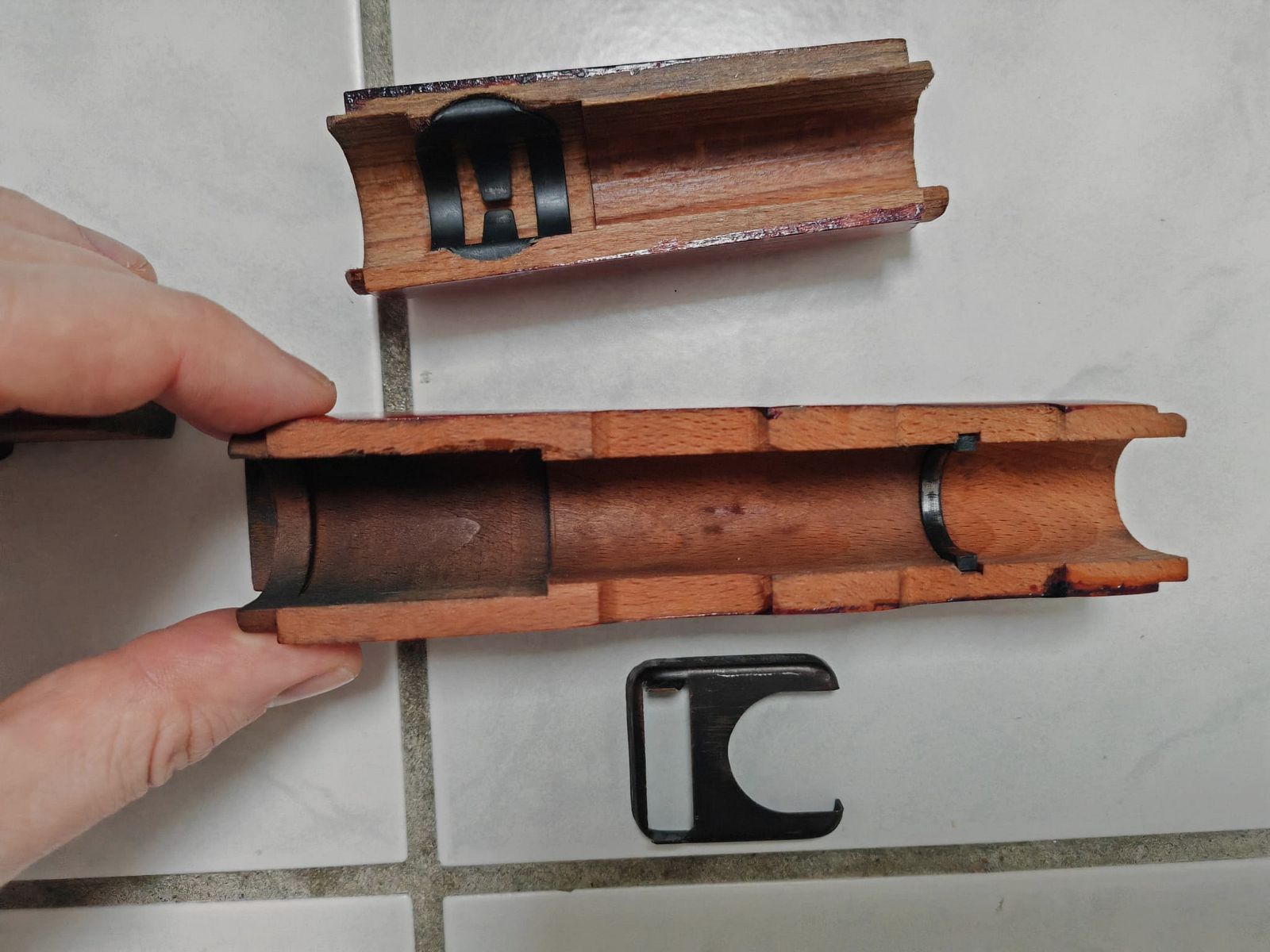 AK 47 / 74 Anbauteile Schaft / Stock& Vorderschaft / Hand Guard aus Holz